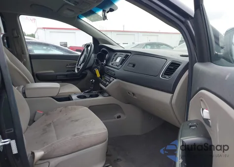 2016 Kia Sedona Lx из США, поврежденный, VIN KNDMB5C13G6204425